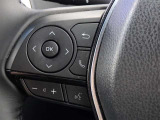 ステアリングスイッチ装備!運転しながら手元でオーディオの操作などができます。