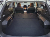 広々としたラゲージスペース!後席を倒すとさらに広く使えます。