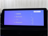 AM/FMラジオ、BluetoothやUSBでのAV接続が可能。オプションのテレビ契約済みなのでフルセグ地デジの視聴も可能です。