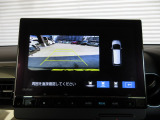 バックカメラの画像です。ガイドラインがスムースな車庫入れをサポートいたします!車庫入れの安心感がアップしますね☆