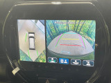 【全方位モニター用カメラ】専用のカメラにより、上から見下ろしたような視点で360度クルマの周囲を確認することができます☆死角部分も確認しやすく、狭い場所での切り返しや駐車もスムーズに行えます。