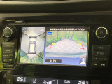 【アラウンドビューモニター】専用のカメラにより、上から見下ろしたような視点で360度クルマの周囲を確認することができます☆死角部分も確認しやすく、狭い場所での切り返しや駐車もスムーズに行えます。
