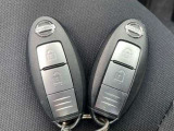 ドアの開閉やエンジン始動も楽々インテリジェントキーです