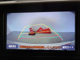 バックガイドモニターを装備しています、車庫入れもラクラクです。