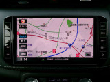 日産純正ナビ装着。操作しやすいので毎日のお出かけも安心。