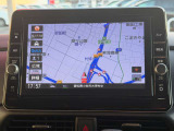 日産純正大画面ナビです。フルセグTV・Bluetoothオーディオ・CD・DVD等がご使用になれます。