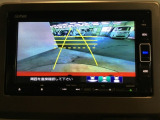バックモニター付きで車庫入れもラクラク♪