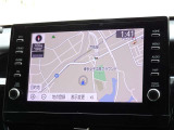 何処へでも行きたい場所へ、安心のトヨタ純正メモリーナビを装備しています。