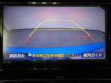 狭い駐車場や立体駐車場などもリアルに映るバックガイドモニター付でラクラク駐車♪