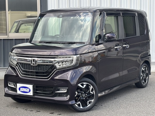 N-BOXカスタム G EX ターボ ホンダセンシング 両側電動スライドドア/ETC/ナビ/TV/スマー