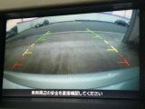 ガイドライン表示機能つきバックモニターです!バックでの駐車時など後方の安全確認ができて安心安全ですね♪