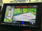 【パノラミックビューモニター】専用のカメラにより、上から見下ろしたような視点で360度クルマの周囲を確認することができます☆死角部分も確認しやすく、狭い場所での切り返しや駐車もスムーズに行えます。