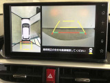 後方の見にくい視界もバックモニターで確認サポートして駐車時も安心☆