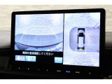純正のマルチビューカメラが装備されています!上から見下ろしたような視界のカメラが駐車をサポートします!