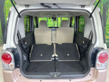 普段のお買い物や通勤、送迎等に十分な荷室スペースを確保しております。セカンドシートを倒すと、大きな荷物の積載も可能です♪
