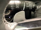 パドルシフト☆手動で変速することが出来ます♪AT車でありながら、MT車のような操作が楽しめます♪