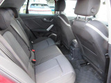 ホールド性が高く、ほどよく固いリアシートは長時間乗車も快適に過ごす事ができます!!