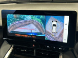 【パノラミックビューモニター】専用のカメラにより、上から見下ろしたような視点で360度クルマの周囲を確認することができます☆死角部分も確認しやすく、狭い場所での切り返しや駐車もスムーズに行えます。
