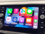 ●Apple Car Play:スマホとの有線接続で、ナビ・オーディオ再生などスマホのアプリ機能が画面でも使える便利機能です!