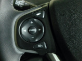 ハンドルにオーディオの操作スイッチが装備されています!視線を前方から外さずハンドルから手を離さずに操作できるのでとっても安全ですね♪