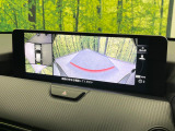 【360&deg;ビューモニター】専用のカメラにより、上から見下ろしたような視点で360度クルマの周囲を確認することができます☆死角部分も確認しやすく、狭い場所での切り返しや駐車もスムーズに行えます。