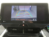 バックガイドモニターで、後方を確認しながら安心して駐車することができます。運転初心者も熟練者も必須の機能ですよ!