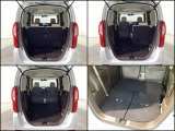 リアシートを倒してしまえばフラットにすることが出来ます☆背もたれを倒すだけの簡単シートアレンジで簡単に広々としたラゲッジスペースに早変わり☆普段使いにもお出かけにも大活躍です☆