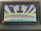 バックカメラ付きで後方の確認も安心です!スムーズな駐車・車庫入れをサポートいたします!