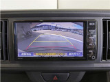 駐車が苦手な方にも安心なバックモニター付き