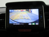 バックカメラの画像です。ガイドラインがスムースな車庫入れをサポートいたします!車庫入れの安心感がアップしますね☆