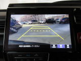 バックカメラの画像です。ガイドラインがスムースな車庫入れをサポートいたします!車庫入れの安心感がアップしますね☆