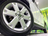 【純正16インチアルミホイール】外観にマッチした純正アルミホイールを装着しております。各種社外アルミホイールや、スタッドレスタイヤも取扱いしております。是非ご相談ください♪
