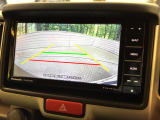 【バックカメラ】駐車時に後方がリアルタイム映像で確認できます。大型商業施設や立体駐車場での駐車時や、夜間のバック時に大活躍!運転スキルに関わらず、今や必須となった装備のひとつです!