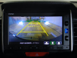 バックカメラの画像です。ガイドラインがスムースな車庫入れをサポートいたします!車庫入れの安心感がアップしますね☆