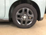アルミホイール装着☆足回りが引き締まって見えてカッコいいですね☆