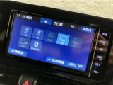 Bluetooth対応オーディオ、地デジ、DVD、CDなどのオーディオ機能がついています!