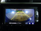 バックカメラの画像です。ガイドラインがスムースな車庫入れをサポートいたします 車庫入れの安心感がアップしますね
