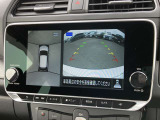 空から見下ろしているかのような視点で周囲を確認できるアラウンドビューモニター!