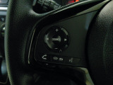 ハンドルにオーディオの操作スイッチが装備されています!視線を前方から外さずハンドルから手を離さずに操作できるのでとっても安全ですね♪