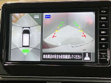 【アラウンドビューモニター】車を上から見下ろしているかのような映像で周囲の状況がひと目で確認、狭い駐車場に駐車するときも安心です♪♪障害物などがあると警告音がなりますので安心して駐車が出来ます★