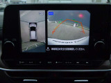 アラウンドビューモニターも付いているので、車庫入れもスムーズにできます。