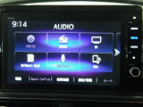 ホンダ純正ギャザズ10インチナビVXU-217DYiを装備。AppleCarPlay/AndroidAuto/AM/FM/CD・DVD再生/BTA/フルセグTV/録音再生機能がご利用いただけます