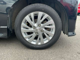 純正14インチアルミホイールです。