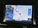 【大画面ナビ】人気の大型8インチナビを装備。存在感のある大画面はインパクト大!ナビ利用時のマップ表示は見やすく、いつものドライブがグッと楽しくなります♪