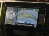 【パノラマモニター】専用のカメラにより、上から見下ろしたような視点で360度クルマの周囲を確認することができます☆死角部分も確認しやすく、狭い場所での切り返しや駐車もスムーズに行えます。