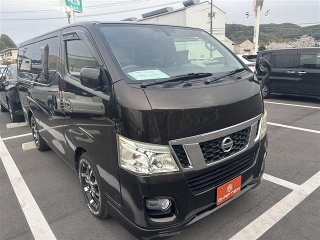 NV350キャラバン 2.0 プレミアムGX ロング 禁煙車 純正ナビ バックカメラ フルセグ