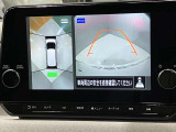 【アラウンドビューモニター】車を上から見下ろしているかのような映像で周囲の状況がひと目で確認、狭い駐車場に駐車するときも安心です♪♪障害物などがあると警告音がなりますので安心して駐車が出来ます★