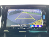 バックモニター付きで、車庫入れやバック時の後方確認をサポート。