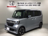 全国納車可 第三者機関証明書付 最長5年保証 ワンオ-ナ- ナビVXU-195NBi TV Rカメラ CD録音 BTオ-ディオ DVD装備のN-BOXカスタム G・Lターボホンダセンシング入庫!