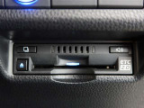 ETC車載器付きです。高速道路の料金所もスムーズに通過できます。